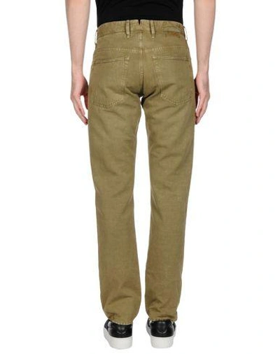 Shop Incotex 5-pocket In Military Green