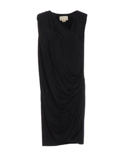 Shop Nicole Miller Knee-length Dress In Black