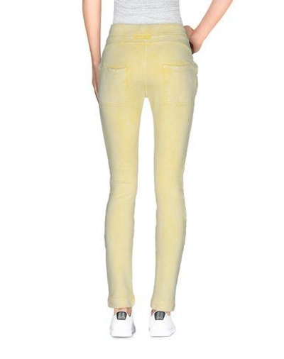 Shop Grace Casual Pants In Yellow
