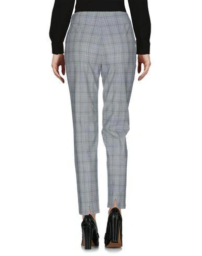 Shop Piazza Sempione Casual Pants In Grey