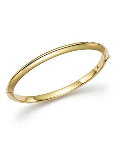 Shop Roberto Coin 18k Yellow Gold Bangle Bracelet