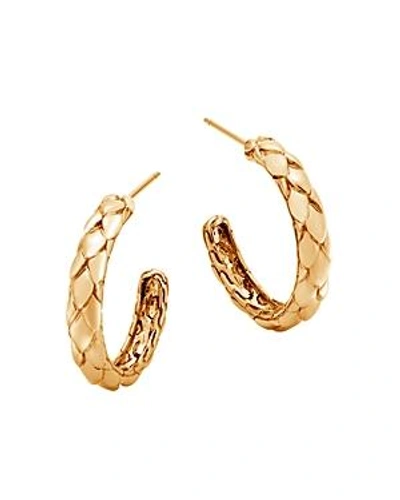 Shop John Hardy 18k Yellow Gold Legends Cobra Small Hoop Earrings