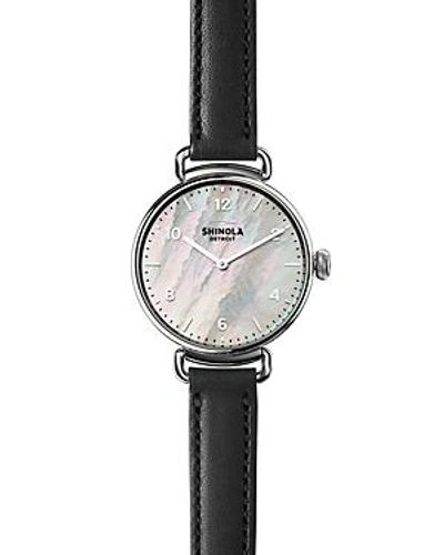 Shop Shinola Canfield Watch, 32 Mm In White
