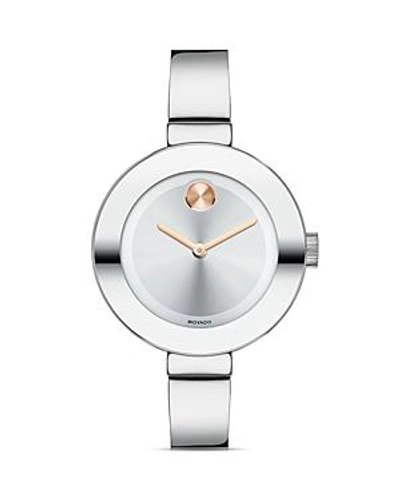 Shop Movado Bold Watch, 34mm In Silver