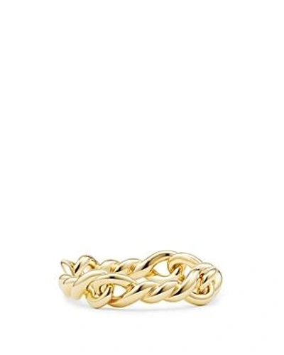 Shop David Yurman Continuance Ring In 18k Gold, 5mm