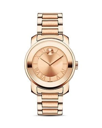 Shop Movado Bold Luxe Watch, 32mm In Rose