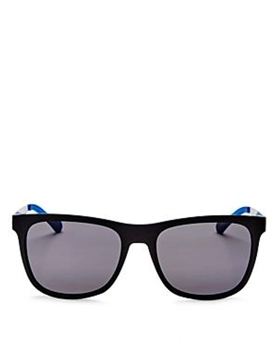 Shop Hugo Boss Boss Men's Polarized Square Sunglasses, 54mm In Matte Black