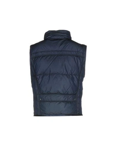 Shop Peuterey Down Jacket In Dark Blue