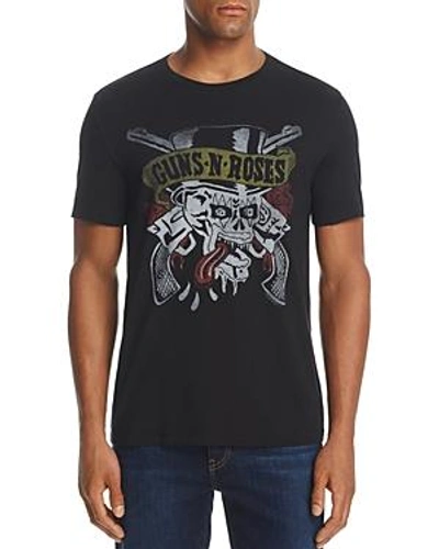Shop John Varvatos Guns N' Roses Crewneck Short Sleeve Graphic Tee In Black