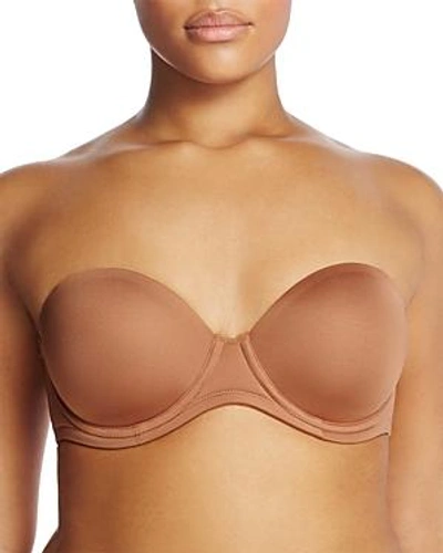 Shop Wacoal Red Carpet Strapless Full Bust Underwire Bra In Pecan