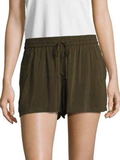 Shop French Connection Drawstring Shorts In Black