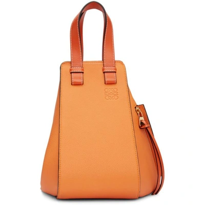 Shop Loewe Orange Small Hammock Bag