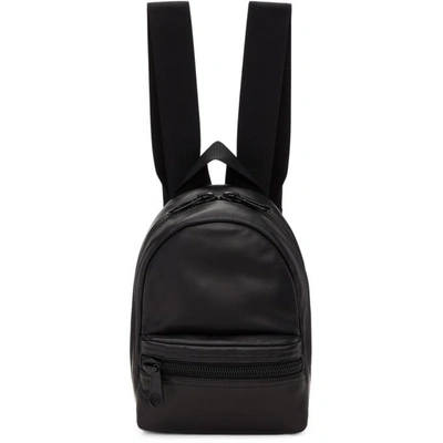 Shop Alexander Wang Black Leather Medium Primary Backpack