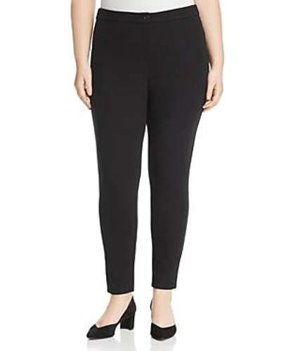 Shop Marina Rinaldi Olga Jersey Pants In Black