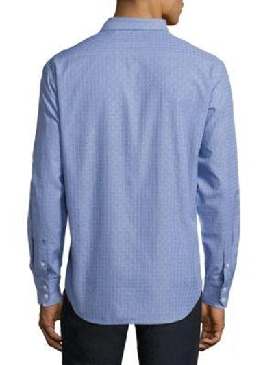 Shop Robert Graham Jain Regular-fit Shirt In Blue