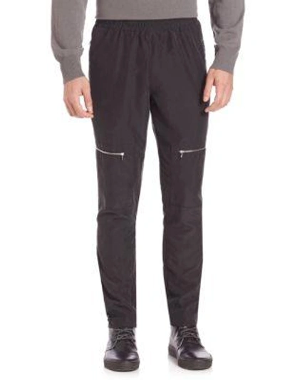 Shop Ovadia & Sons Cargo Lounge Trousers In Black