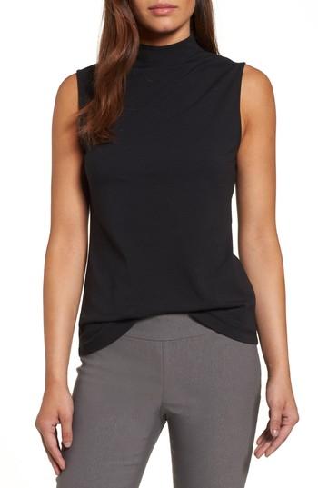 The Perfect Mock Neck L Bone NIC+ZOE
