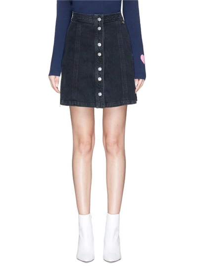 Shop J Brand X Bella Freud 'nashville' Button Front Denim Skirt