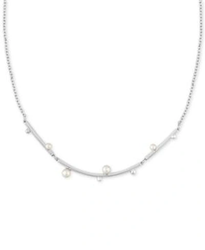 Shop Majorica Sterling Silver Imitation Pearl Necklace
