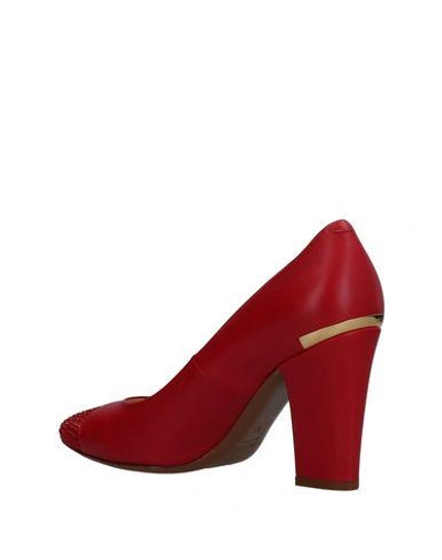 Shop A.testoni Pump In Red