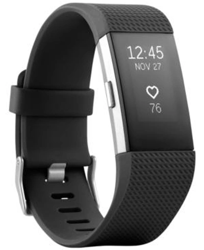 Shop Fitbit Charge 2 Heart Rate + Fitness Wristband In Black