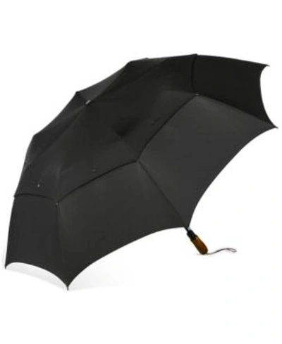 Shop Gucci Shedrain Windpro Jumbo Folding Umbrella In Black