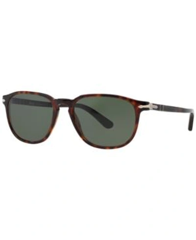 Shop Persol Sunglasses, Po3019s In Brown/green