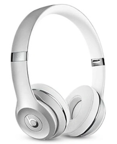 Shop Beats By Dr. Dre Solo 3 Wireless Headphones In Silver