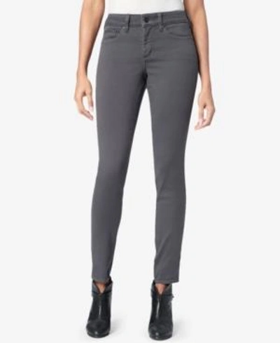 Shop Nydj Ami Mid-rise Tummy-control Jeggings In Vintage Pewter