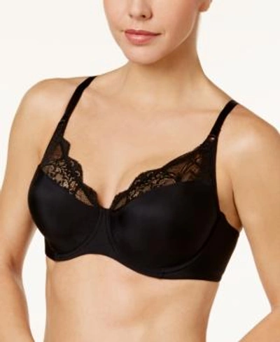 Shop Wacoal Lace Impression Underwire Bra 855257, Up To G Cup In Black