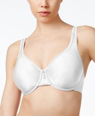 Shop Wacoal Basic Beauty Full-figure Underwire Bra 855192, Up To H Cup In Ivory