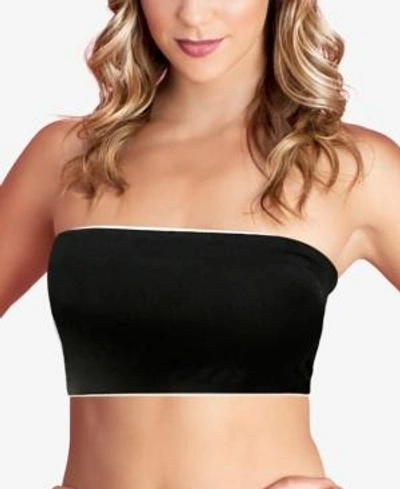 Shop Fashion Forms Laser Cut Wireless Bandeau Mc667 In Black