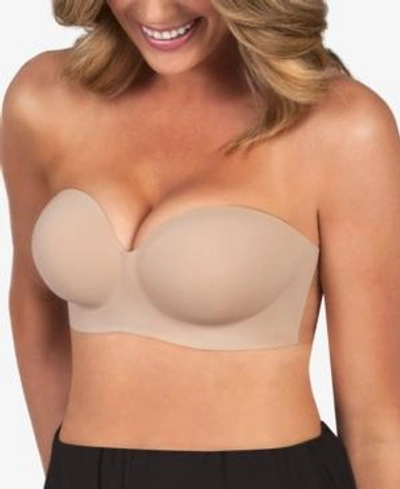 Shop Fashion Forms Voluptuous Full-coverage Strapless Backless Bra In Nude