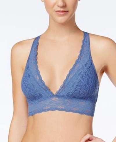 Shop Wacoal Halo Soft Cup Bra 811205 In Gray Blue