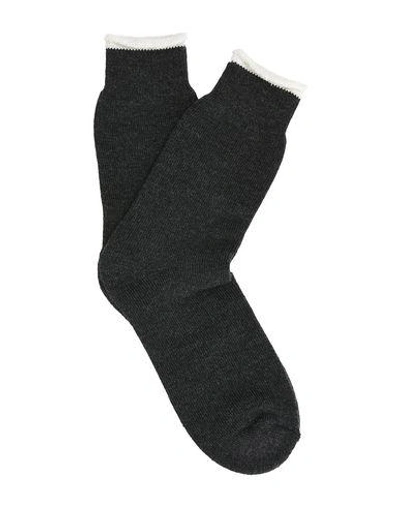 Shop Ymc You Must Create Short Socks In Steel Grey