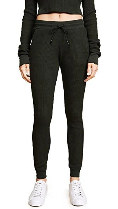 Shop Cotton Citizen The Monaco Thermal Joggers In Army