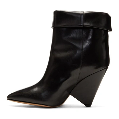 Shop Isabel Marant Black Luliana Boots In 01bk Black