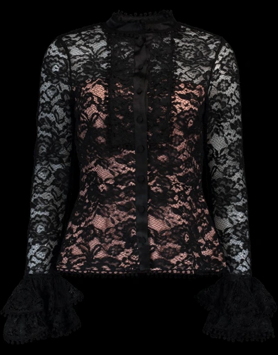Shop Alexis Inna Lace Blouse In Black