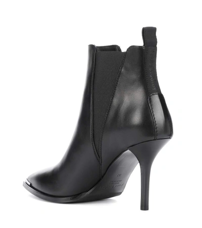 Shop Acne Studios Jemma Leather Ankle Boots In Llack