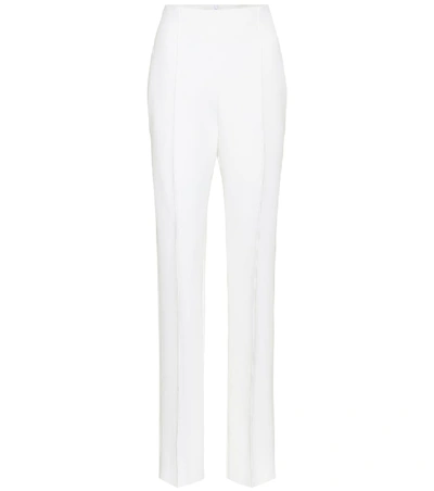 Shop Maticevski Exalt Crêpe Trousers In White