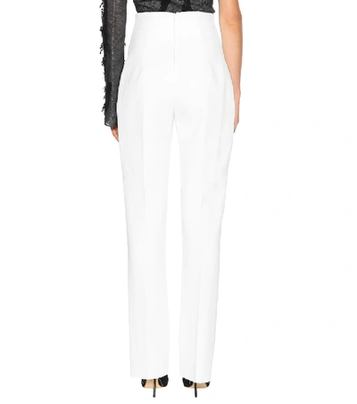Shop Maticevski Exalt Crêpe Trousers In White