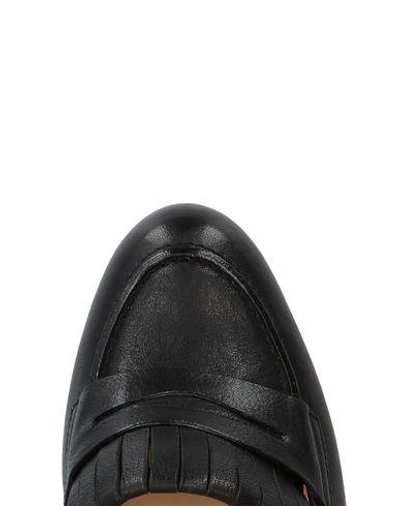 Shop A.testoni Loafers In Black