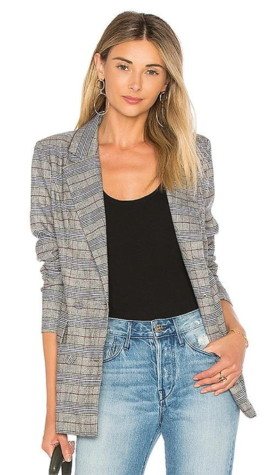 Shop Majorelle Rhea Blazer In Pewter