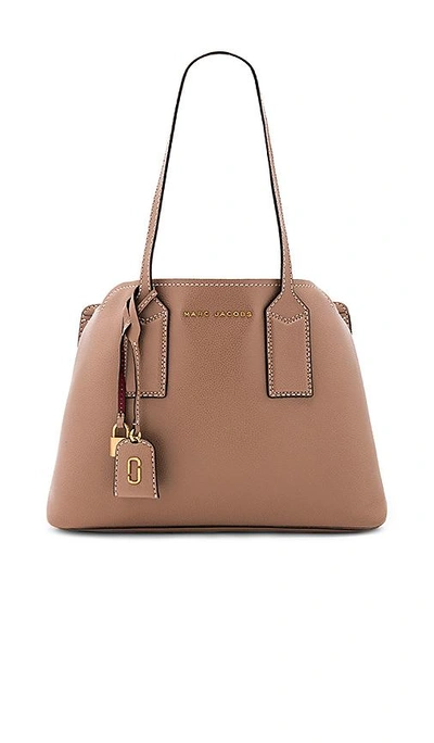 Shop Marc Jacobs The Editor Bag In Taupe. In French Grey