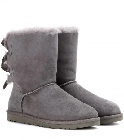 Ugg Bailey Bow Boots In Grey
