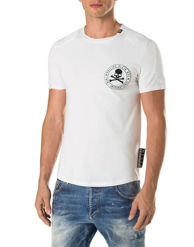 Shop Philipp Plein T-shirt Round Neck Ss "alex"
