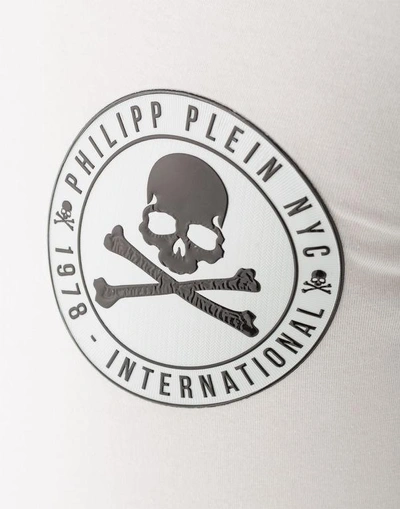 Shop Philipp Plein T-shirt Round Neck Ls "albert"