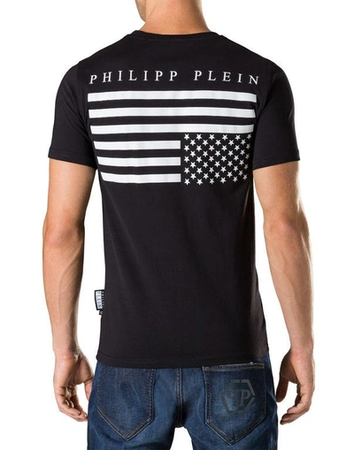 Shop Philipp Plein T-shirt Round Neck Ss "love"