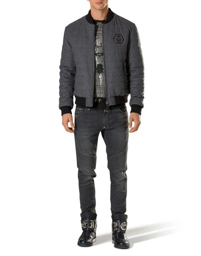 Shop Philipp Plein Biker "super"