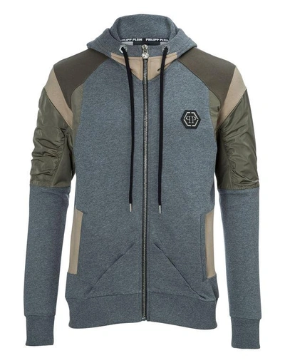 Shop Philipp Plein Hoodie Sweatjacket "ansya"